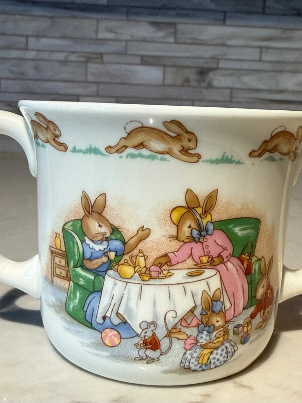 Vintage Royal Doulton Bunnykins Baby Mug